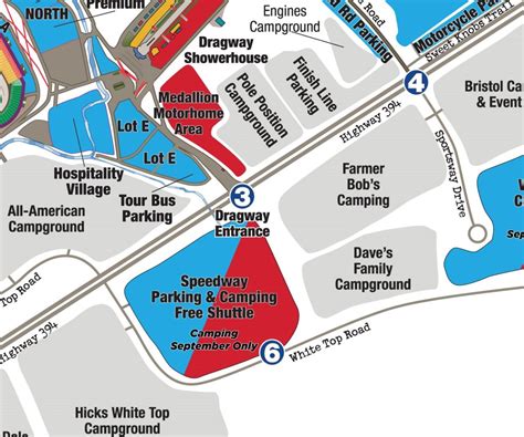 bristol motor speedway handicap parking|Parking: Bristol Motor Speedway 